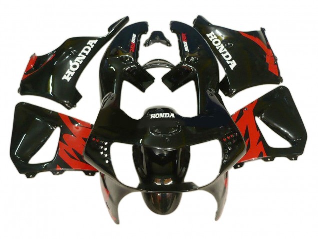 Carenado Moto Honda CBR900RR 919 1998-1999 - Rojo Negro Brillante Baratos