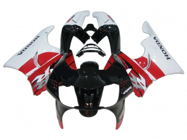 Carenados Moto Honda CBR900RR 919 1998-1999 - Blanco Rojo Negro Brillante Baratos