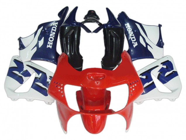 Carenados Moto Honda CBR900RR 919 1998-1999 - Blanco Rojo Azul Baratos