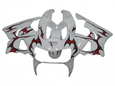 Carenados Moto Honda CBR900RR 919 1998-1999 - Blanco Rojo Baratos