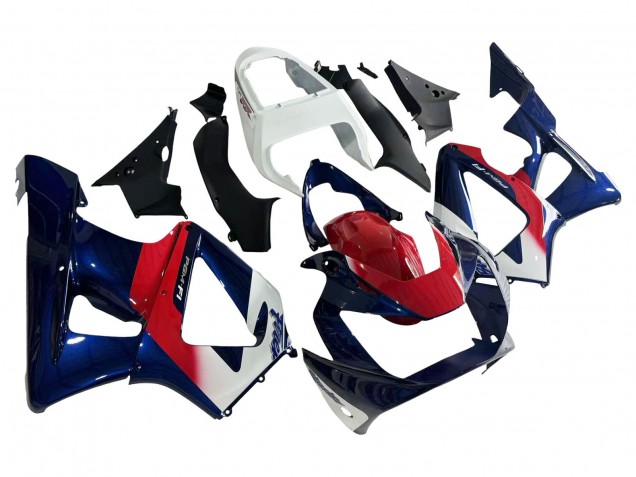 Carenado Moto Honda CBR900RR 929 2000-2001 - Blanco Rojo Azul Baratos