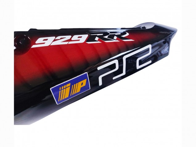 Carenados Moto Honda CBR900RR 929 2000-2001 - Rojo Blanco Negro Brillante PlayStation 2 Baratos