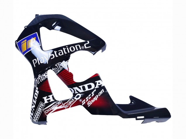 Carenados Moto Honda CBR900RR 929 2000-2001 - Rojo Blanco Negro Brillante PlayStation 2 Baratos