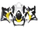 Carenados Moto Honda CBR900RR 929 2000-2001 - Blanco Amarillo Negro Brillante Baratos