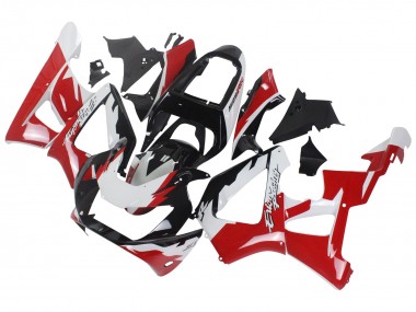 Carenados Moto Honda CBR900RR 929 2000-2001 - Blanco Rojo Negro Brillante Carrera Baratos