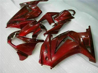 Carenados Moto Kawasaki EX250 2008-2012 - Rojo Granate Baratos
