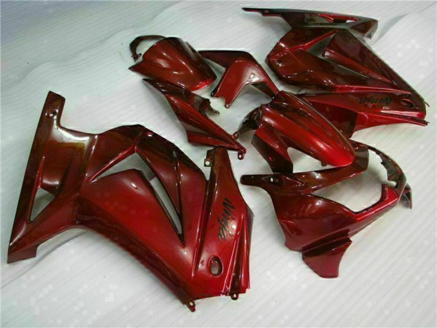 Carenados Moto Kawasaki EX250 2008-2012 - Rojo Granate Baratos