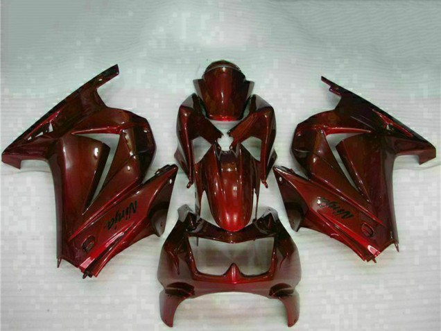 Carenados Moto Kawasaki EX250 2008-2012 - Rojo Granate Baratos
