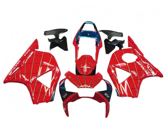 Carenados Moto Honda CBR900RR 954 2002-2003 - Rojo Azul Oscuro Dunlop Baratos