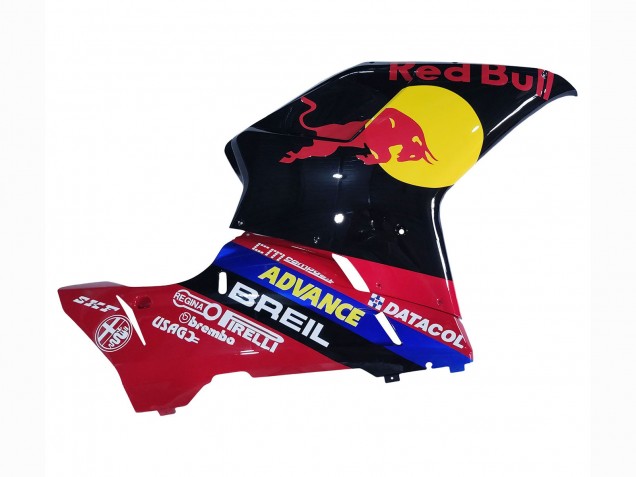 Carenados Moto Ducati 848/1098/1198 2007-2014 - Negro Brillante Amarillo Azul Rojo Bull Baratos
