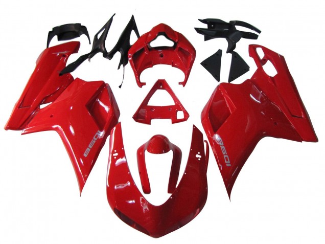Carenado Moto Ducati 1098 2007-2014 - Rojo Baratos