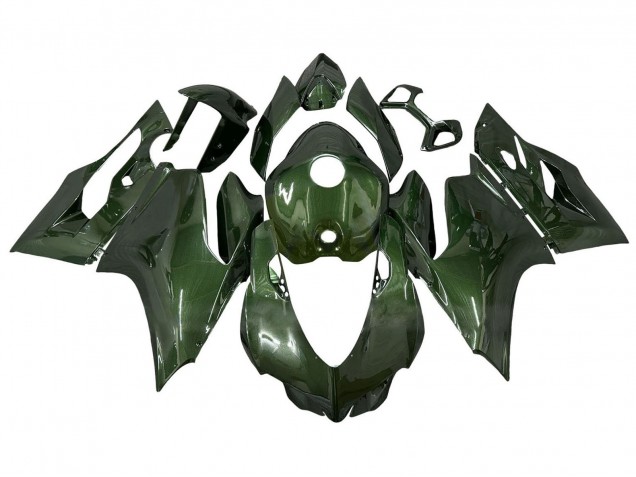 Carenados Moto Ducati Panigale 899/1199 2011-2014 - Verde Brillante Oscuro Baratos