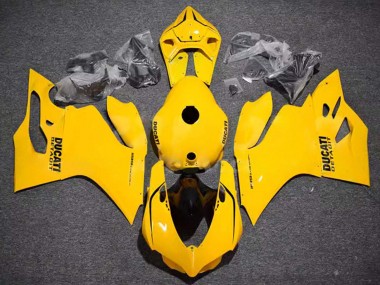Carenados Moto Ducati Panigale 899/1199 2011-2014 - Amarillo Brillante Baratos