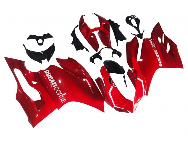 Carenado Moto Ducati 1199 2011-2014 - Rojo Baratos