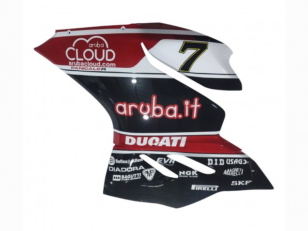 Carenados Moto Ducati Panigale 899/1199 2011-2014 - Blanco Rojo Negro Brillante Aruba.it 7 Baratos