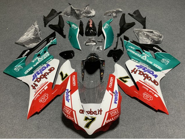 Carenados Moto Ducati Panigale 899/1199 2011-2014 - Blanco Rojo Verde Negro Brillante Avis Valsir 7 Baratos