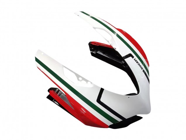 Carenados Moto Ducati 1199 2011-2014 - Blanco Rojo Verde Negro Brillante Baratos
