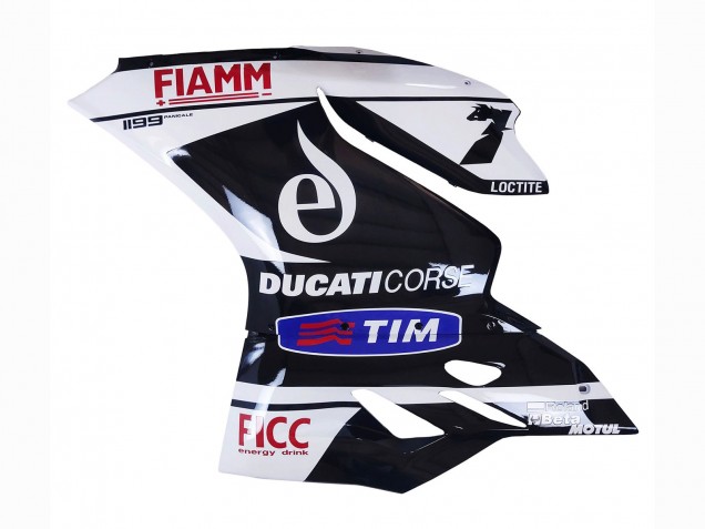 Carenados Moto Ducati Panigale 899/1199 2011-2014 - Blanco Negro Azul Fiamm Ficc 7 Baratos