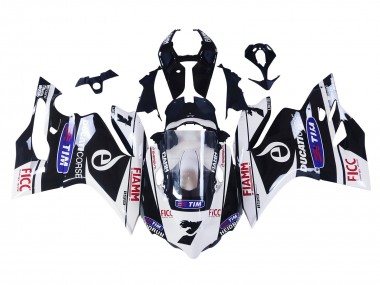 Carenados Moto Ducati Panigale 899/1199 2011-2014 - Blanco Negro Azul Fiamm Ficc 7 Baratos
