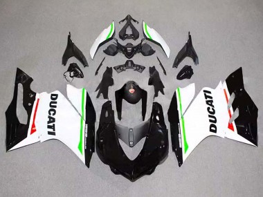 Carenados Moto Ducati 1299 2015-2020 - Blanco Rojo Verde Negro Brillante Baratos