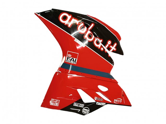 Carenados Moto Ducati 959/1299 2015-2020 - Rojo Negro Brillante Fiamm Baratos