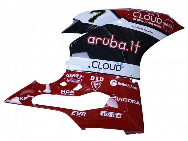 Carenados Moto Ducati 959/1299 2015-2020 - Blanco Rojo Negro Aruba 7 Baratos