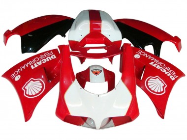 Carenados Moto Ducati 959/1299 2015-2020 - Blanco Rojo Negro Brillante Performance Baratos