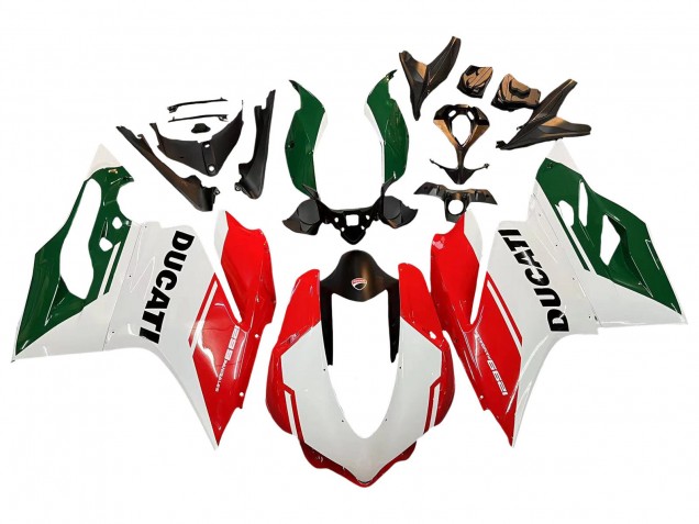 Carenados Moto Ducati 1299 2015-2020 - Blanco Rojo Verde Negro Mate Baratos