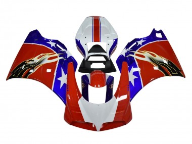 Carenados Moto Ducati 748/916/996/998 1993-2005 - Blanco Rojo Azul Negro Llama Baratos