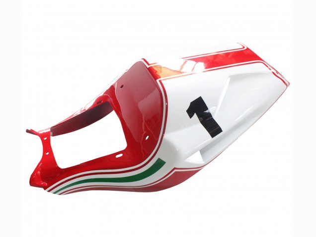 Carenados Moto Ducati 748/916/996/998 1993-2005 - Blanco Rojo Amarillo Verde Negro Brillante Performance Baratos