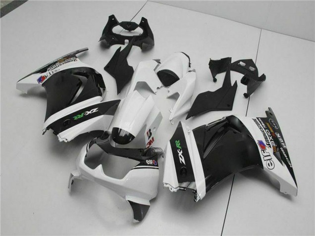 Carenados Moto Kawasaki EX250 2008-2012 - Blanco Negro Verde Baratos