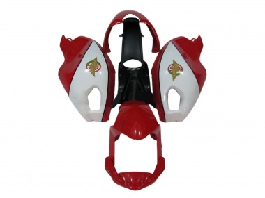 Carenado Moto Ducati Monster 696 796 1100 1100S 2008-2012 - Blanco Rojo Baratos