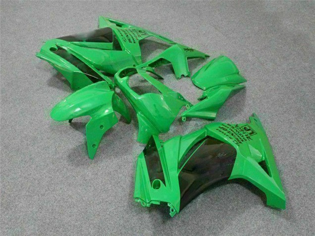 Carenados Moto Kawasaki EX250 2008-2012 - Verde Negro Baratos