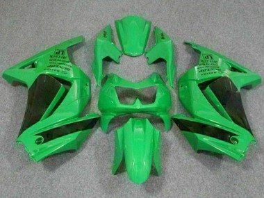 Carenados Moto Kawasaki EX250 2008-2012 - Verde Negro Baratos