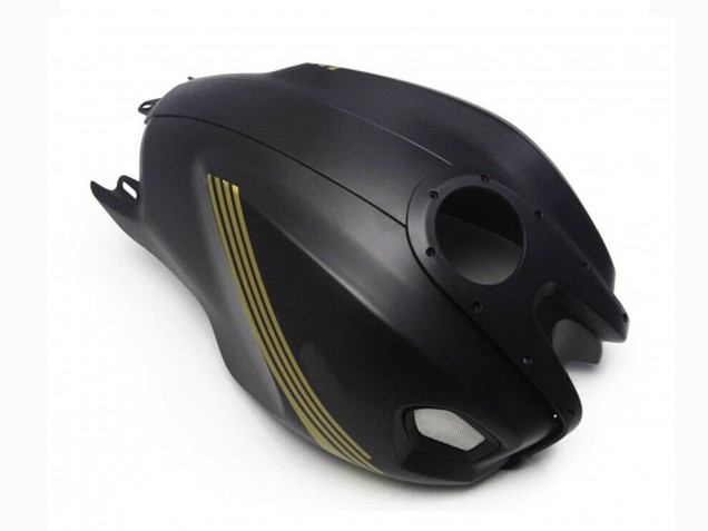 Carenados Moto Ducati Monster 696 796 1100 1100S 2008-2012 - Negro Mate Oro Baratos