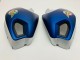 Carenados Moto Ducati Monster 696 796 1100 1100S 2008-2012 - Azul Oscuro Plata Baratos