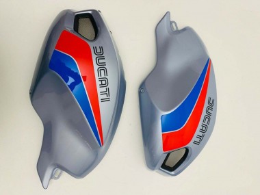 Carenados Moto Ducati Monster 696 796 1100 1100S 2008-2012 - Plata Rojo Azul Baratos