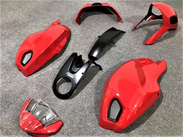 Carenados Moto Ducati Monster 696 796 1100 1100S 2008-2012 - Rojo Baratos