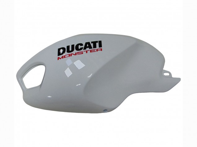 Carenados Moto Ducati Monster 696 796 1100 1100S 2008-2012 - Blanco Rojo Negro Brillante Baratos
