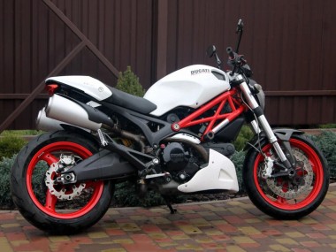 Carenados Moto Ducati Monster 696 796 1100 1100S 2008-2012 - Blanco Baratos