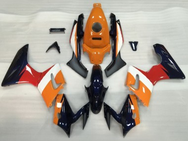 Carenados Moto Honda CBR125R 2002-2006 - Naranja Blanco Rojo Negro Brillante Baratos