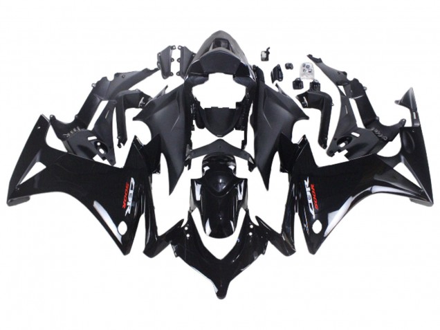 Carenados Moto Honda CBR500R 2013-2015 - Negro Brillante Negro Mate Baratos