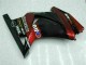 Carenados Moto Kawasaki EX250 2008-2012 - Negro Brillante Rojo Granate Baratos