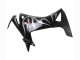 Carenados Moto Honda CBR500R 2013-2015 - Negro Brillante Plata Llama Baratos