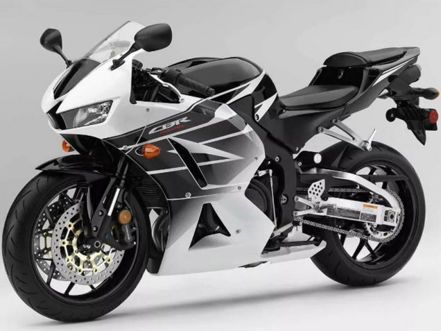 Carenados Moto Honda CBR500R 2013-2015 - Blanco Negro Baratos