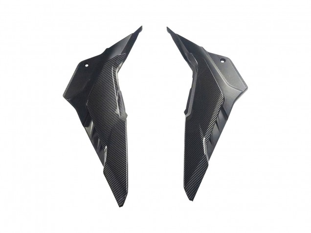 Carenados Moto Honda CBR500R 2016-2018 - Negro FibraCarbono Rojo Baratos