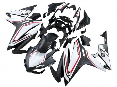 Carenados Moto Honda CBR500R 2016-2018 - Blanco Rojo Negro Mate Baratos
