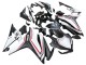 Carenados Moto Honda CBR500R 2016-2018 - Blanco Rojo Negro Mate Baratos