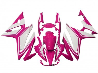 Carenados Moto Honda CBR500R 2016-2018 - Rosa Blanco Baratos