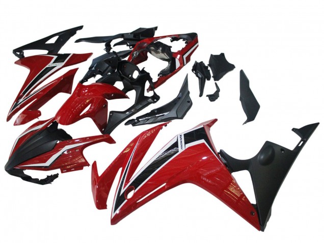 Carenados Moto Honda CBR500R 2016-2018 - Rojo Blanco Negro Mate Baratos